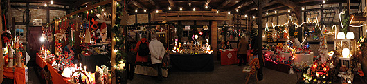 Weihnachtsmarkt am Heimathaus in der Scheune 2009